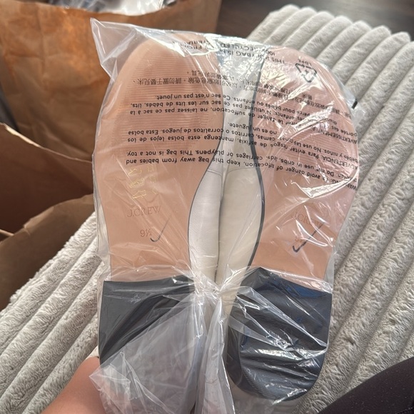 J Crew Maison ruched loafers in leather CC034 - Picture 3 of 4